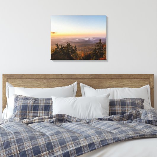 Beacon-hoogten Canvas Afdruk (Insitu (Slaapkamer))