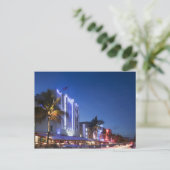 Beacon Hotel, Ocean Drive, South Miami Beach, Flor Briefkaart (Staand voorkant)
