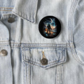 Beacon on the Distant World Ronde Button 5,7 Cm (In situ)