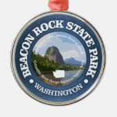 Beacon Rock SP Metalen Ornament (Voorkant)