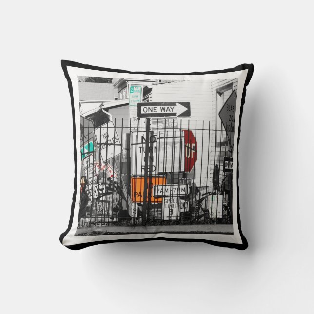 Beacon-signalen Pillow Kussen (Voorkant)