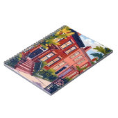 Beacon Street Boston Massachusetts Notitieboek (Linkerzijde)