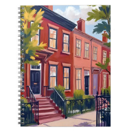 Beacon Street Boston Massachusetts Notitieboek