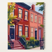 Beacon Street Boston Massachusetts Planner (Achterkant)