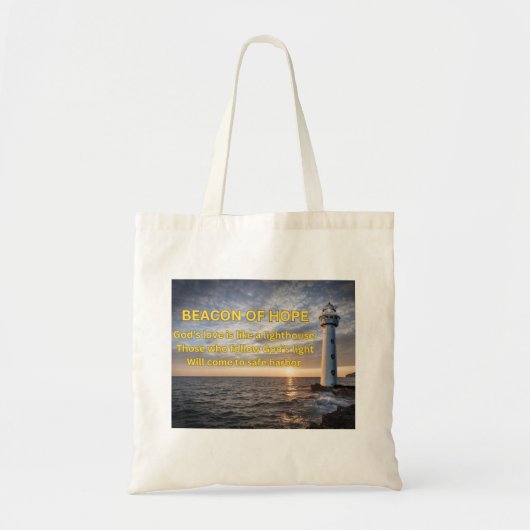 Beacon van Hope Lighthouse Canvas tas (Voorkant)
