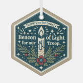 Beacon van Licht voor Ons Troop Ornament (Voorkant)