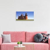 Beacon van Zuidoost-Block Island Canvas Afdruk (Insitu (Woonkamer))