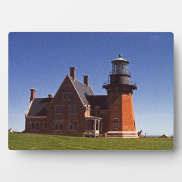Beacon van Zuidoost-Block Island Fotoplaat