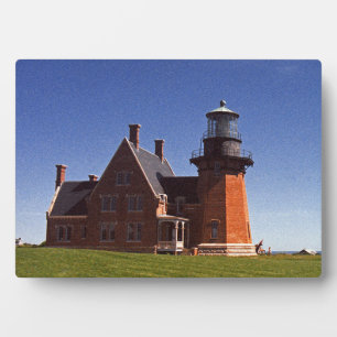 Beacon van Zuidoost-Block Island Fotoplaat