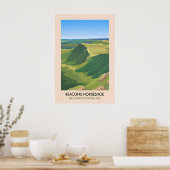 Beacons Horseshoe Nationaal Park Brecon Beacons Poster (Keuken)