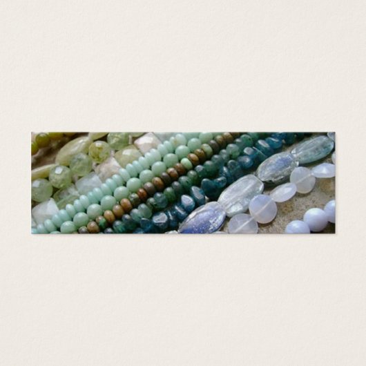 Bead Business Labels Mini Visitekaartjes (Voorkant)