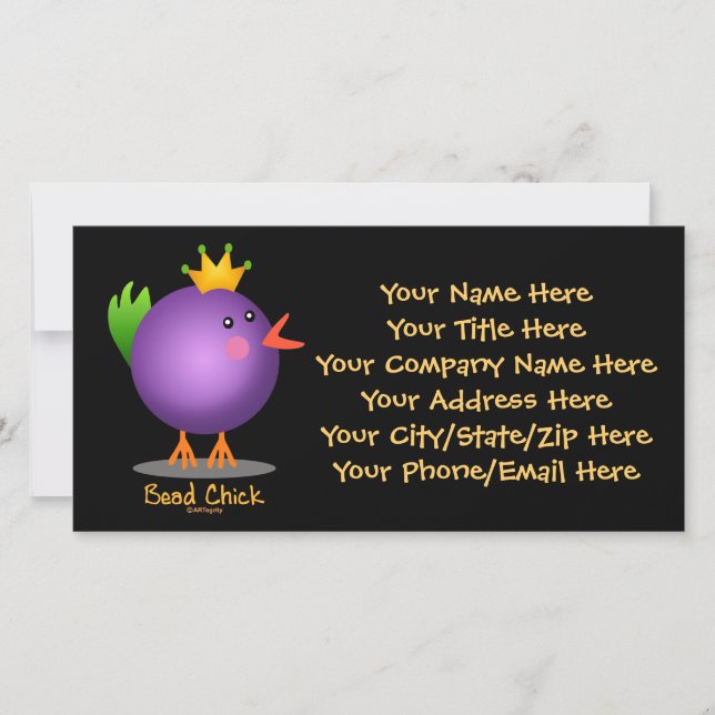 Bead Chick - Paars (Voorkant)