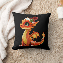 Bead Dragon Christmas Kussen
