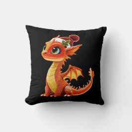 Bead Dragon Christmas Kussen