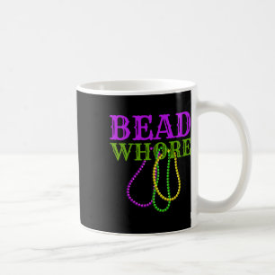 Bead Funny Adult Humor Mardi Gras Carnaval Kostuum Koffiemok