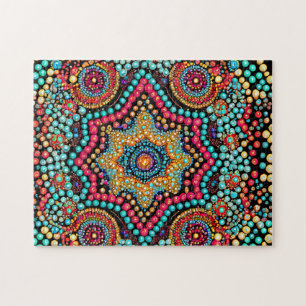 Bead Pattern 2 foto puzzels Internet puzzel puzzel