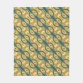 Bead Pattern Fleece Deken (Voorkant)