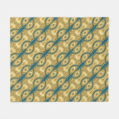 Bead Pattern Fleece Deken (Voorkant (Horizontaal))