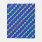 Bead Pattern Fleece Deken (Voorkant)