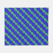 Bead Pattern Fleece Deken (Voorkant (Horizontaal))