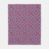Bead Pattern Fleece Deken (Voorkant)