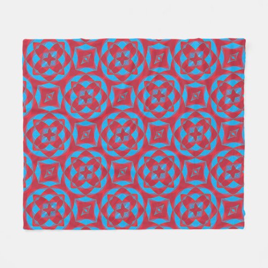 Bead Pattern Fleece Deken (Voorkant (Horizontaal))