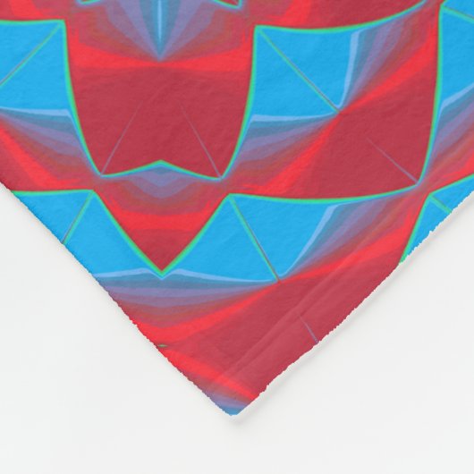Bead Pattern Fleece Deken (Hoek)