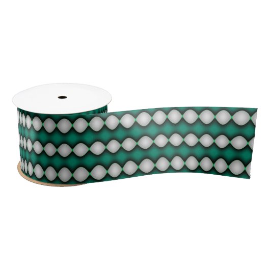 Bead Pattern Satijnen Lint (Spoel)