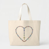 Bead Rosary #2 Grote Tote Bag (Voorkant)