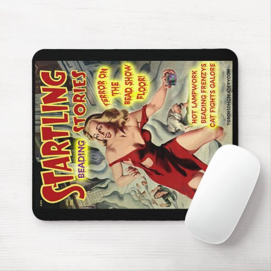 BEAD SHOW HORROR! MUISMAT (Met muis)