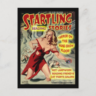 BEAD SHOW HORROS! BRIEFKAART