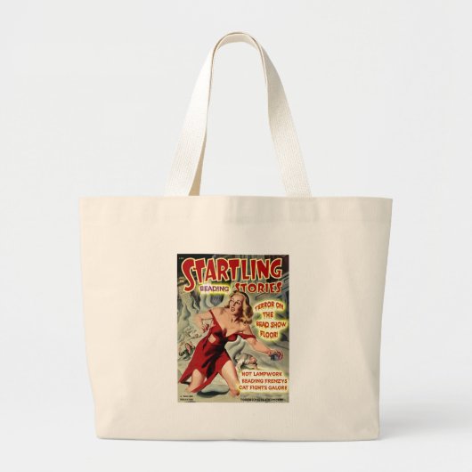 Bead Show Terror! Grote Tote Bag (Voorkant)