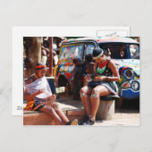 Bead Workers Briefkaart (Voorkant / Achterkant)