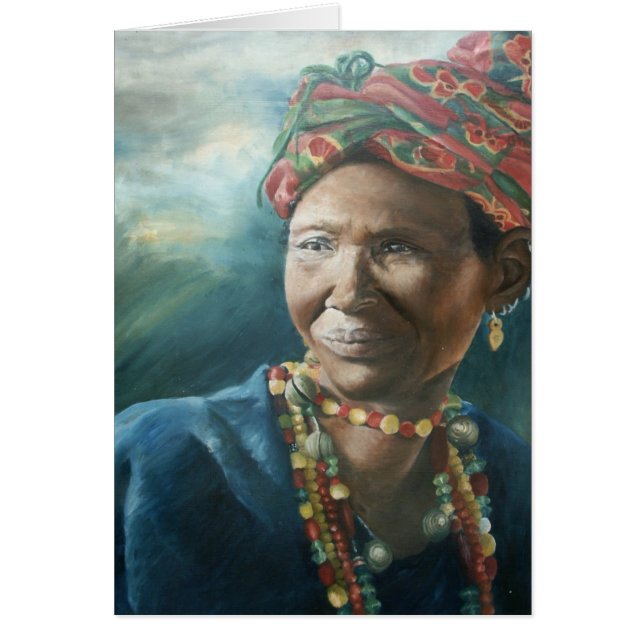 Beaded Dogon Woman (Voorkant)