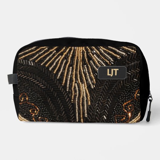  Beaded Evening Purse print & initialen tas (Voorkant)