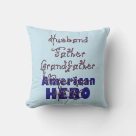 Beaded Husband Vader Hero-Square Pillow Kussen