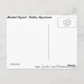 Beaded Lizard # 1 Briefkaart (Achterkant)