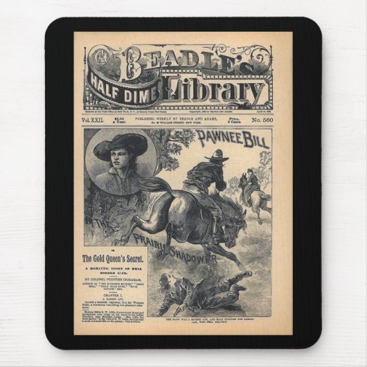 Beadles Half Dime Library Vol XXII No 560 1888 Muismat (Voorkant)