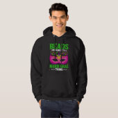 Beads And Bling It's A Mardi Gras Thing  Mardi Gra Hoodie (Voorkant volledig)