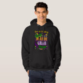Beads And Bling It's A Mardi Gras Thing Mardi Gras Hoodie (Voorkant volledig)
