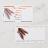 Beads N Feathers Visitekaartje (Voorkant / Achterkant)