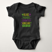 Beads parades crawfish kingcake romper (Voorkant)