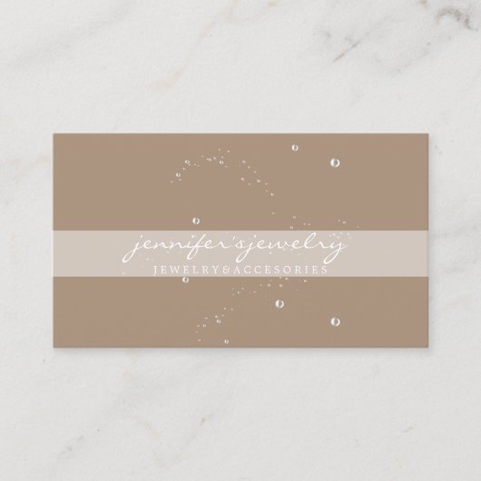 Beads Pearls Jewelry online boutique Visitekaartje (Voorkant)