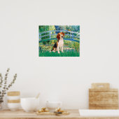 Beagle1 - Lily Pond Brug Poster (Keuken)