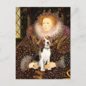 Beagle 1 - Koningin Elizabeth I Briefkaart (Voorkant)