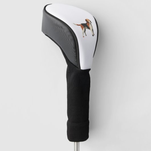 Beagle 3 golfheadcover (Schuin)