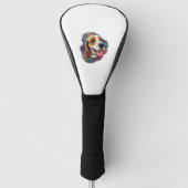 Beagle 4 golfheadcover (Voorkant)
