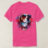 Beagle 4 juli 3 t-shirt (Design voorkant)