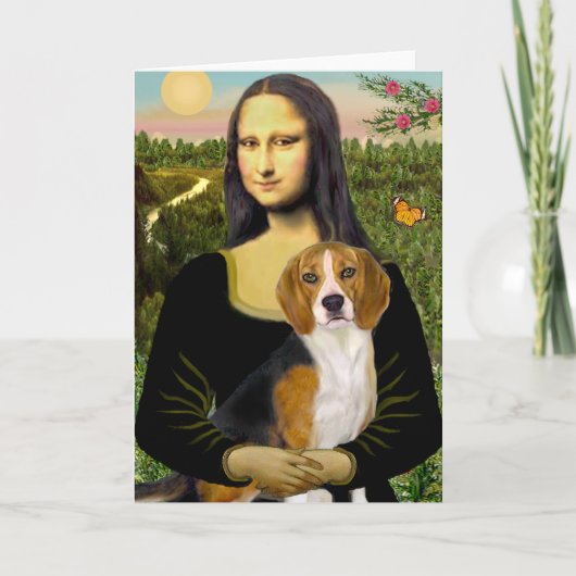 Beagle 7 - Mona Lisa Kaart (Voorkant)