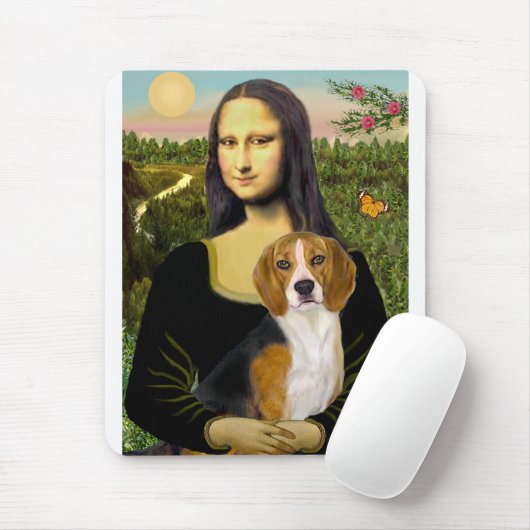 Beagle 7 - Mona Lisa Muismat (Met muis)